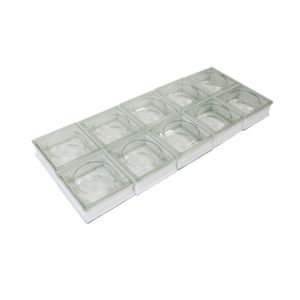 Bloque de Vidrio Vitra Alpha 19x19x8cm