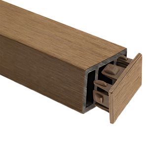 Tapa Viga WPC Coextruído G04 Teak 42x60cm
